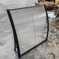 Auvent en polycarbonate à panneaux séparés avec armature en plastique DIY