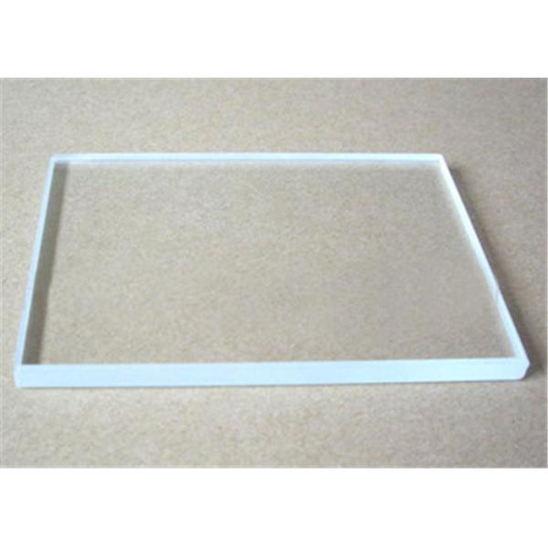 White Low Iron Float Glass , Ultra Clear Low Iron Glass For Window / Door