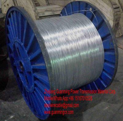 Dây thép mạ kẽm làm lõi ACSR tiêu chuẩn ASTM B498 class A.