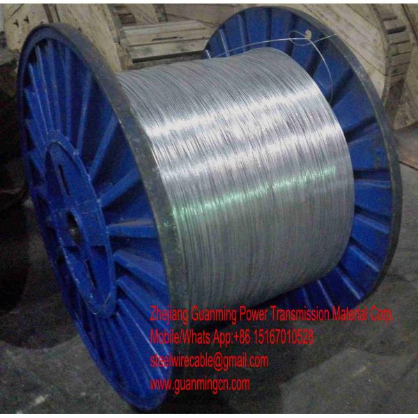 Dây thép mạ kẽm làm lõi ACSR tiêu chuẩn ASTM B498 class A.