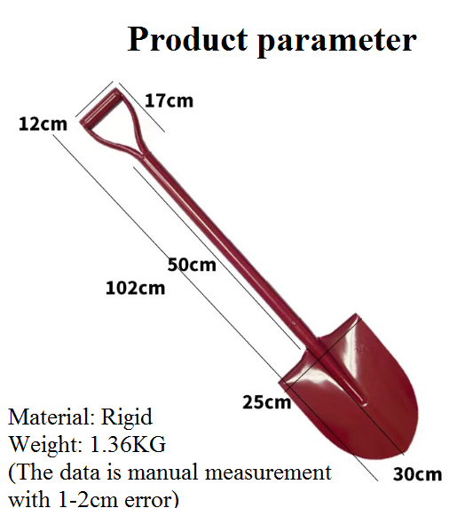 Огневая лопатка на открытом воздухе с интегрированным концом лопатка на открытом воздухе сельскохозяйственное утолщение