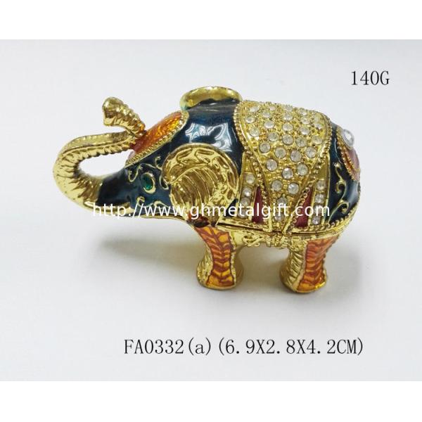 Indian elephant decorated Custom Made Jewelry Boxes animal gift box for jewelry wedding gift