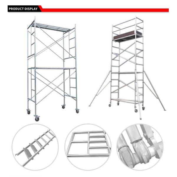 Алюминиевые 10m удваивают башню ремонтины высоты консольную