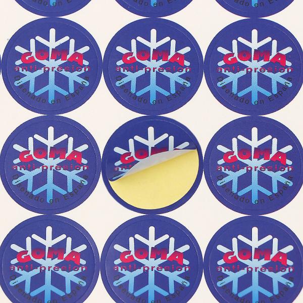 Custom Printed Paper Stickers Cheap Eco-Friendly Self-Adhesive Labels Business Stickers