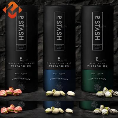 Diversified custom printing high-value creative round food cardboard paper tube packaging snack tea packaging