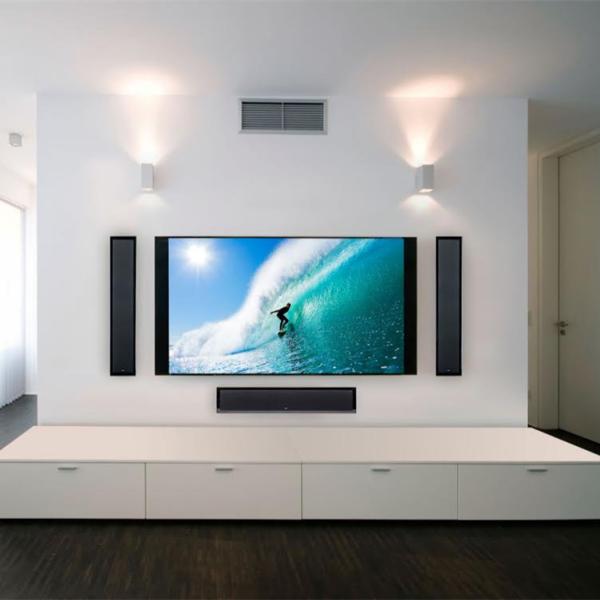 Contemporary Grey White Lacquer TV Cabinet Stand Bench