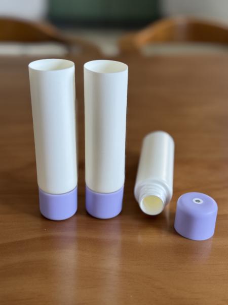 35mm Diameter Skincare Tube Packaging 75ml - 110ml Cosmetic Cream Tube With Center Dispensing Caps