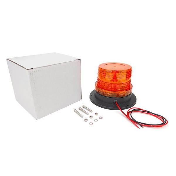 DC 10-110V LED Rotary Flashing Strobe Warning Light Flashing Beacon Light