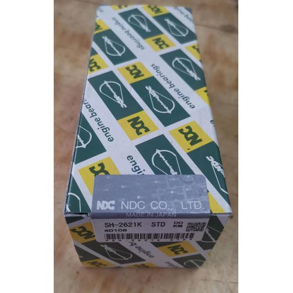 6D108 6D125 NDC Engine Bearings Diesel Main Con Rod Bearing STD For KOMATSU Excavator Spare Parts