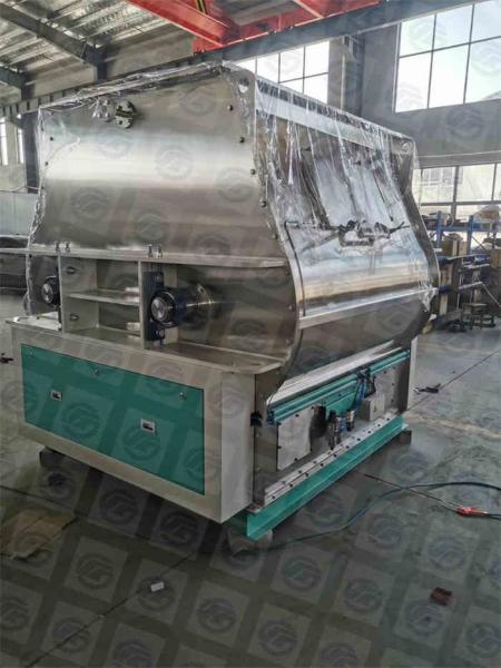 SJHS1 Single Shaft Paddle Mixer  Suit For Poultry Livestock Like  Chicken  Duck Goose