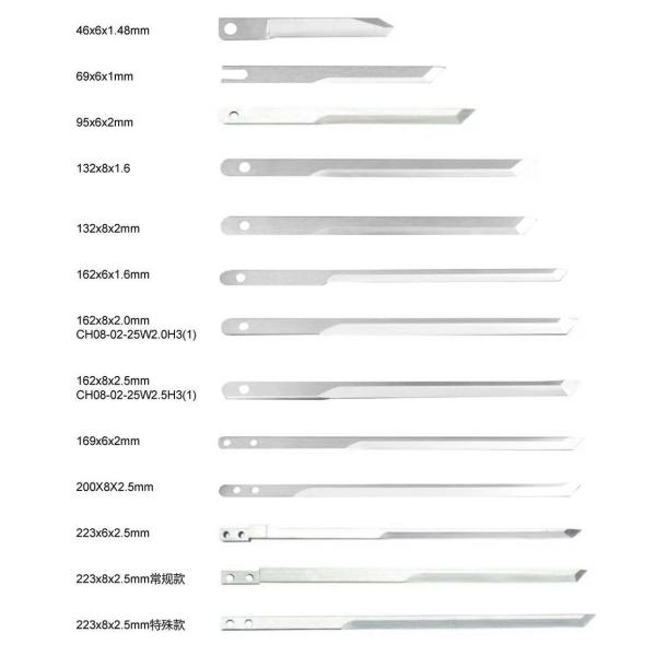 109148 Auto Cutter Knife Blade 95x6x2mm For Bullmer Machine