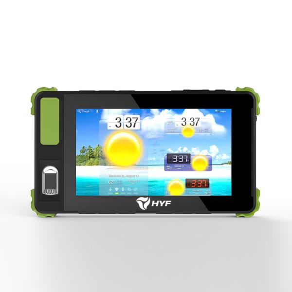 Android NFC Panasonic Industrial Tablet With Biometric Scanner 7 Inch IP65