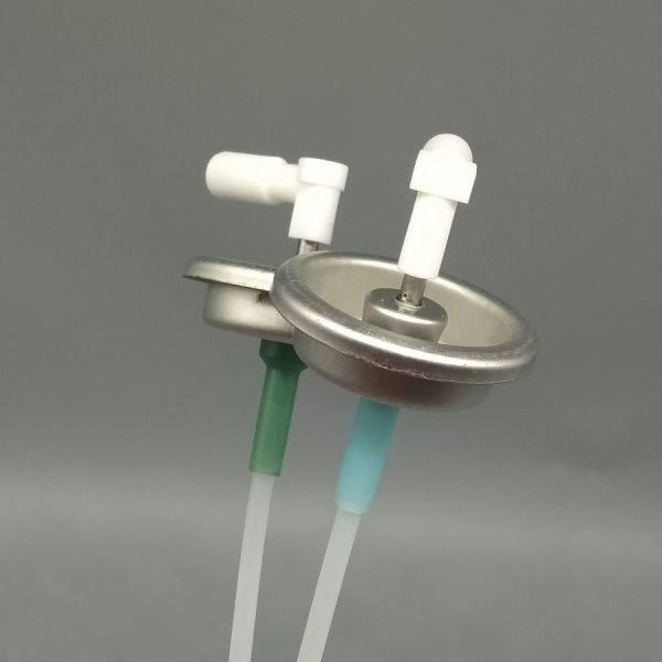 Robust and Chemical-Resistant Metered Aerosol Valves for Industrial Lubricants and Cleaners with High-Flow Precision Dosing.