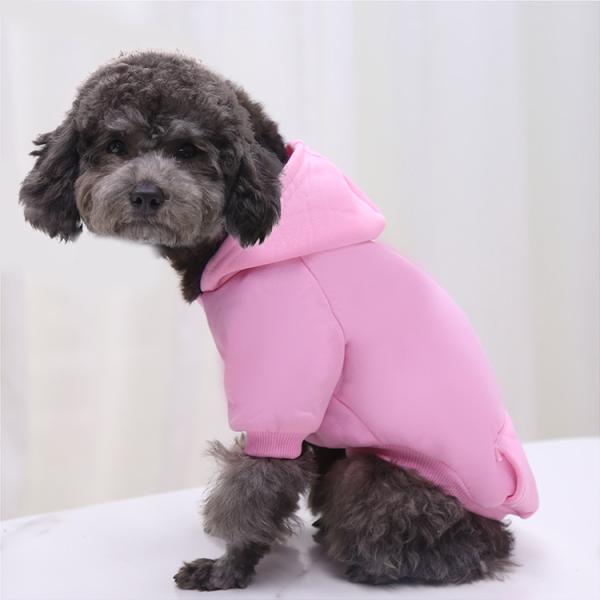 100% Cotton Small Dog Hoodie Classic Carrying Custom Dog Hoodies