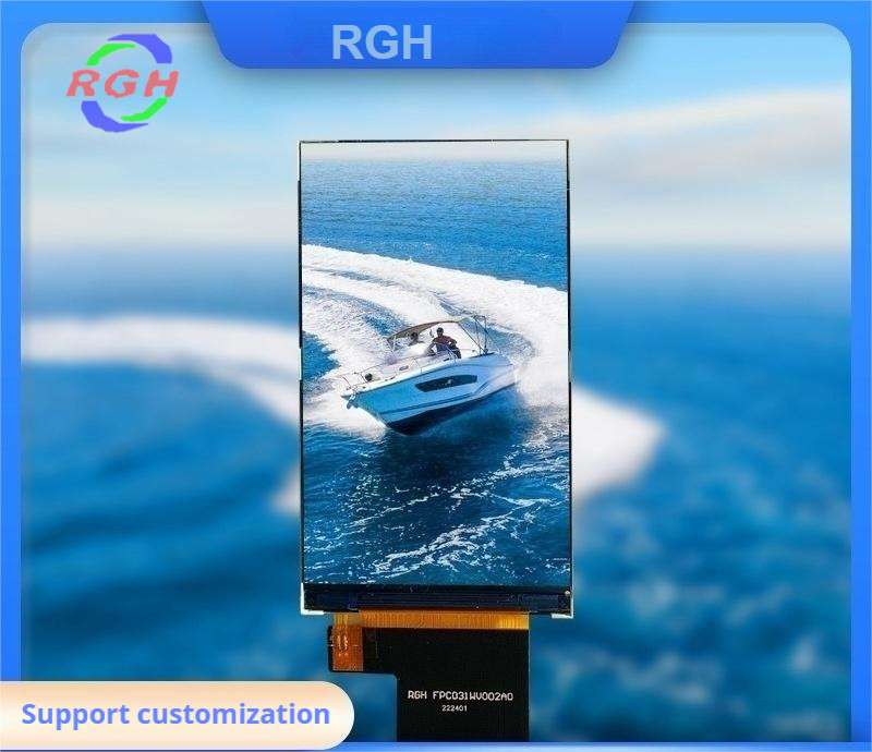 3.1 дюймовый смарт дверной замок LCD дисплей 480*800 разрешения IPS дисплей