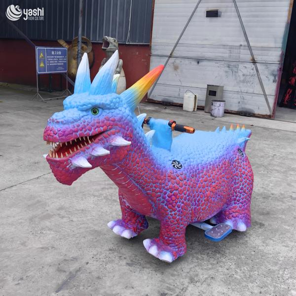 Kids Electric Dinosaur Ride On Car Customizable For Square Streets