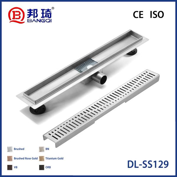 DL-SS129 Drainage de plancher en acier inoxydable européen