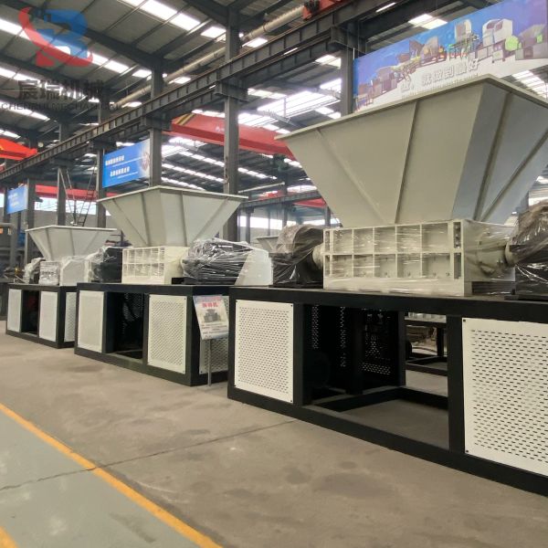 High Torque Double Shaft Wood Shredder for Wood Waste Recycling