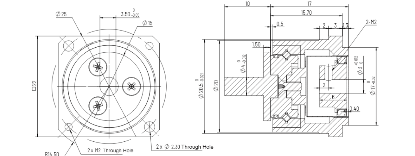 CSF5 Mini Harmonic Reducer