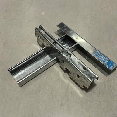 Non Combustible Metal Stud And Track For Durable Construction 0.6-2.0Mm Thickness Drywall Metal Track