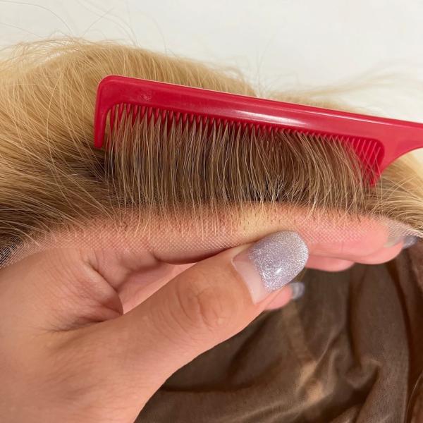 Perruques médicales en cheveux humains MStraight pour patients atteints d'alopécie et de cancer