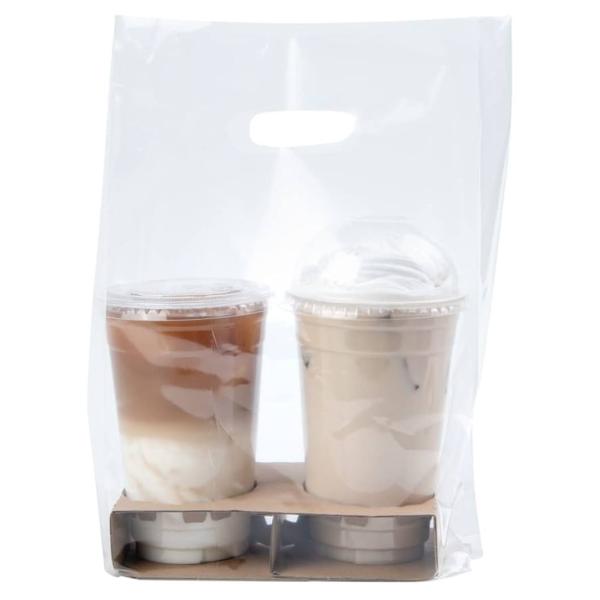 Biodegradable Takeaway Paper Bags Heavy Duty Retail Packaging