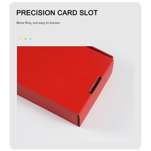 Красная воздушная коробка из высококачественного материала