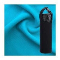 100% de poliéster de jersey de tejido de punto impermeable para taza de agua