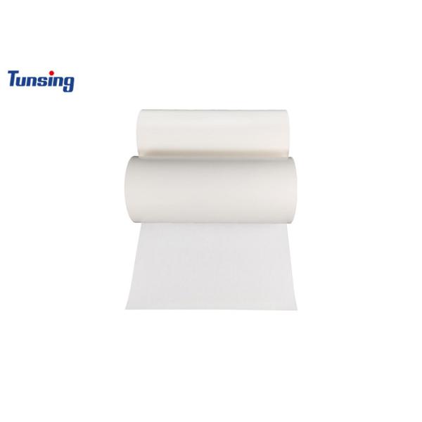 Good Elasticity Ultra Thin Tpu Adhesive Film , Soft Feel Hot Melt Glue Film
