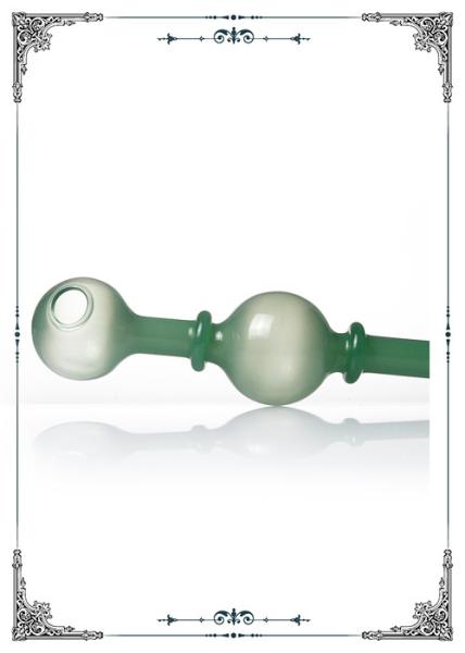 Darken Green Glass oil burner Smoking Water Bong Accessories 14CM Height