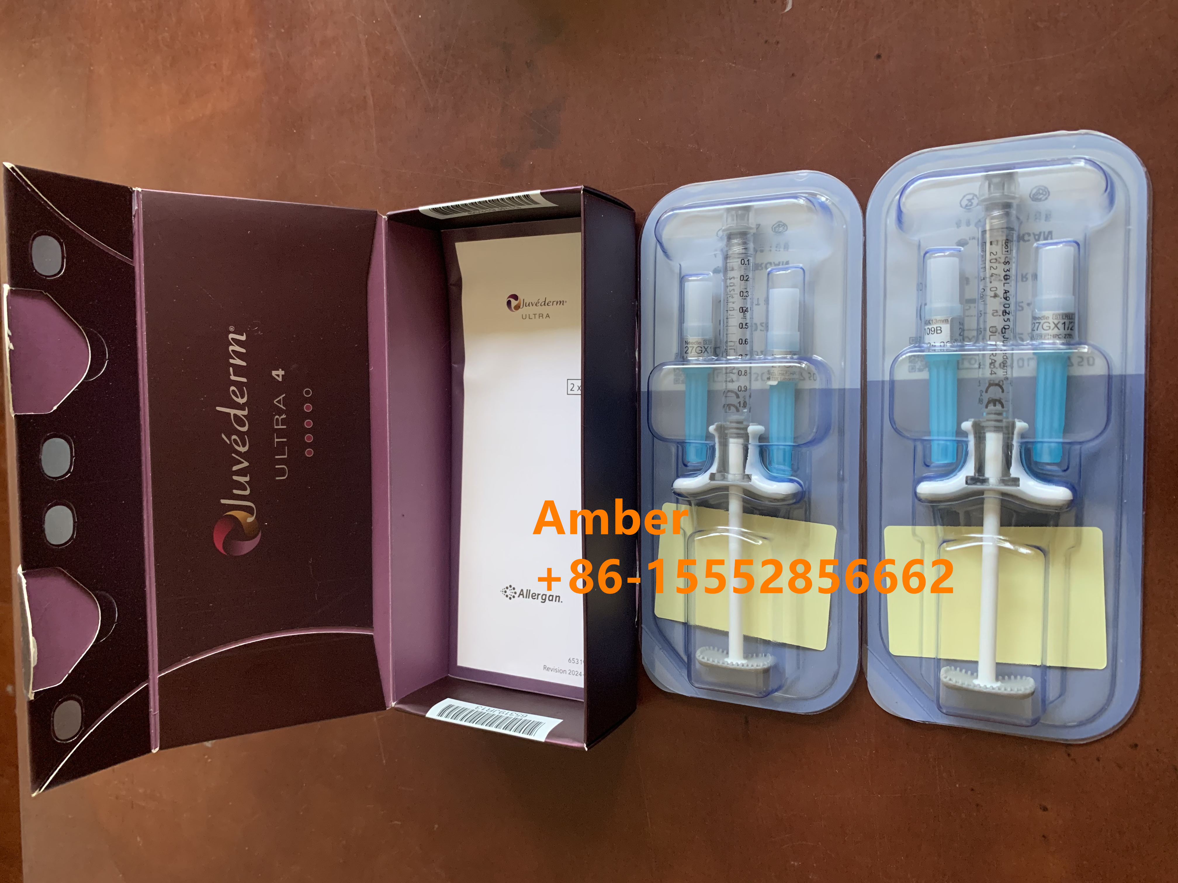 Морщинок заполнителя Juvederm Ultra4 24mg/Ml впрыска дермальных анти- Hyaluronic кисловочная