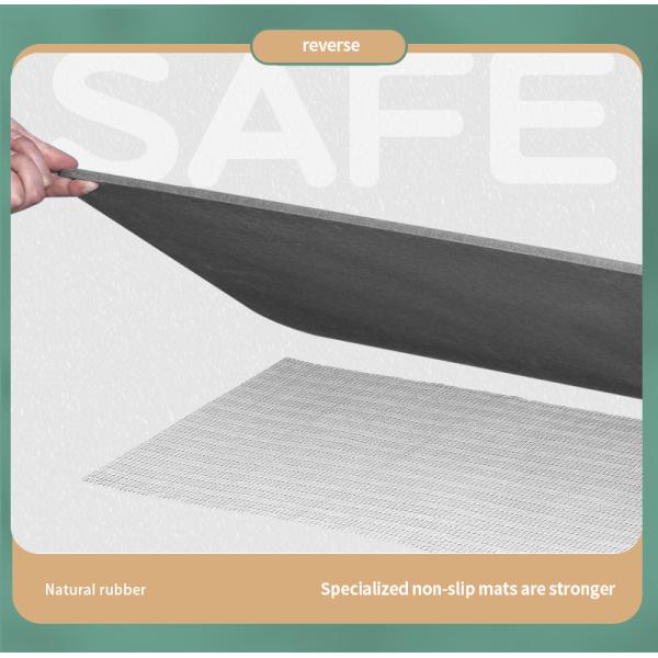 Diseño Antiderrapante Diatomo de la Piedra de Baño Alfombra para el Baño Gris / Estilo de Diseño Personalizado CLASSIC