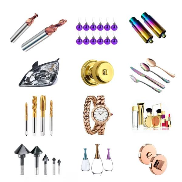 Multi-Arc PVD Vacuum Coating Machine with Adjustable Deposition Rate, Customized Size, and PLC/Touch Screen Control for Jewelry and Industrial Applications