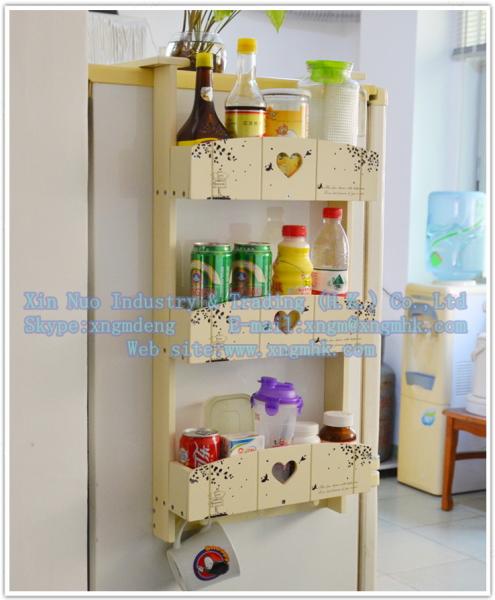 Wooden packing rack, wooden kitchen storage rack, wooden racks