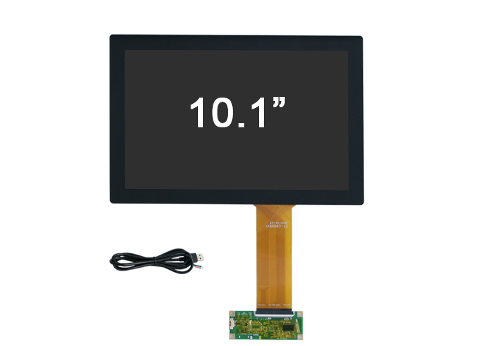 1280x800 LVDS экран касания TFT 10,1 дюймов емкостный LCD 10 пунктов