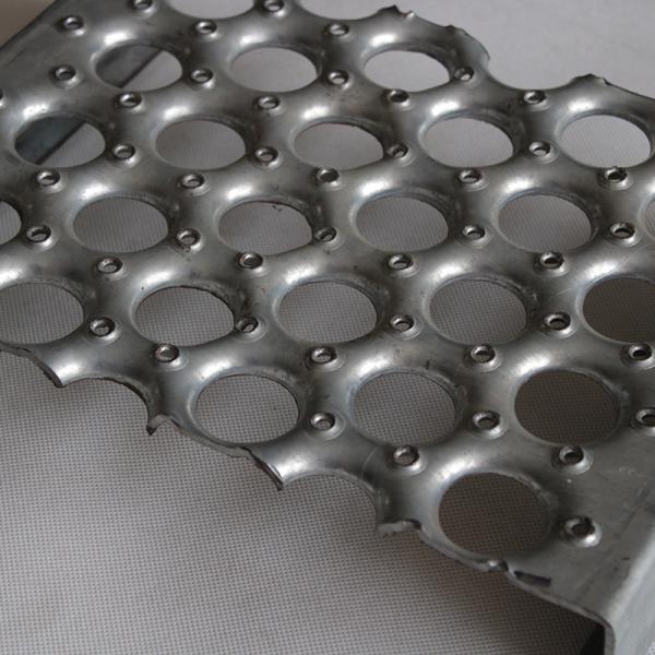 Original Color Galvanized Safety Grating , Galvanised Steel Grating With