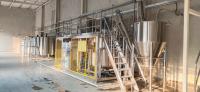 Machine de fabrication automatique de boîtes ondulées en acier inoxydable de 800 à 2500 kg/ lot