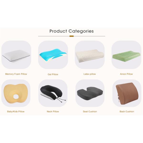 Polyurethane Memory Foam Lumbar Support Cushion for Car Seat 34*33*12cm 3D Mesh Fabric