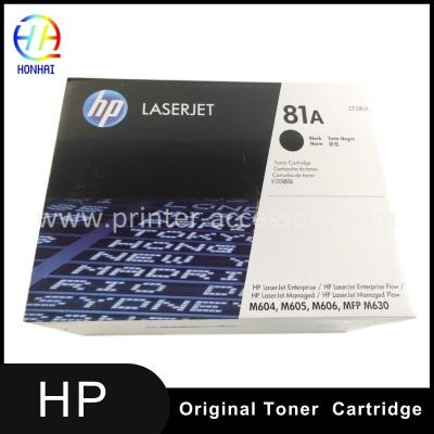 HP Laserjet Enterprise M604 Toner Cartucho HP LaserJet Enterprise M605 M606 MFP M630 Série CF281A 81A