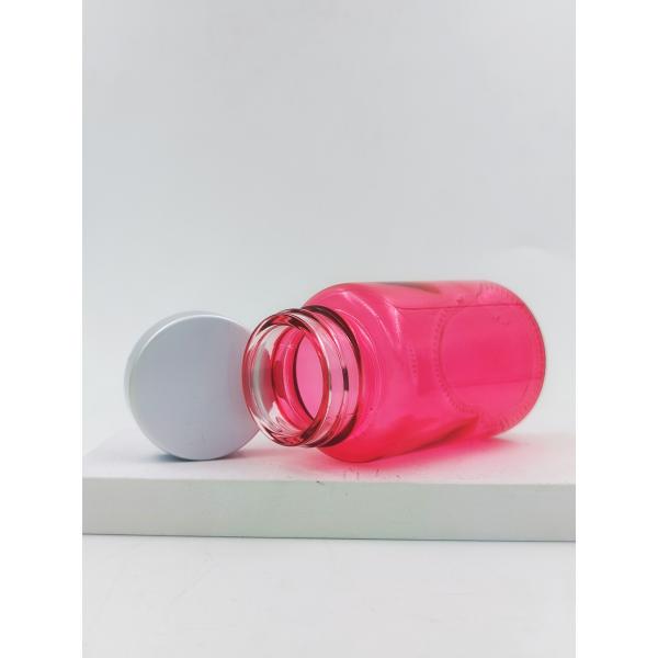 100ml Glass Capsule Bottle Hair Supplement Bottle Round Capsule Glass For Eye Serum And Facial Serum OEM