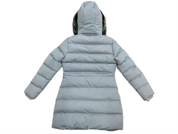 Ladies Long Puffa Coat Womens Long Padded Jacket With Fur Hood Lightweight Waterproof