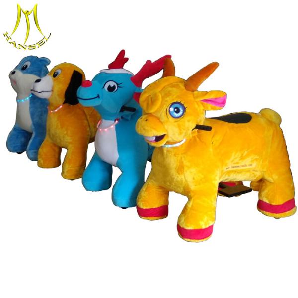 Hansel  wholesale children moving dog animal electronic ride on unicorn for park