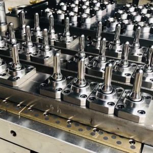 Moule de préformation d'animal familier de valve de Pin sans porte 28 millimètres de poids du cou 32 G