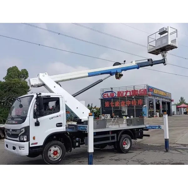 33m 40m Manlift Bucket Ladder Overhead High Altitude Operation Construction Lifting Vehicle Telescopic Boom Aerial Platform Work Working Lift Truck