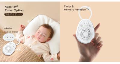 Portable Audio Baby Monitor Wireless Sleep Aid White Noise Machine