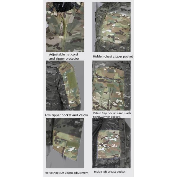 Thermostatic Russian Tactical Military Camouflage Uniforms Thermo Reflective