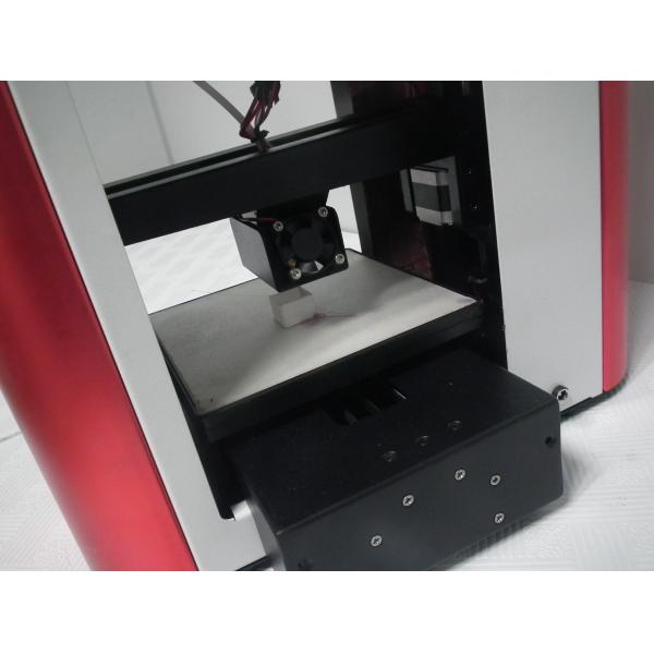 ABS PLA Filament Industrial 3D Printing Machines Red Small Model Stable Printing
