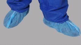 Laboratory Durable Fluid Resistant SMS Disposable Foot Covers