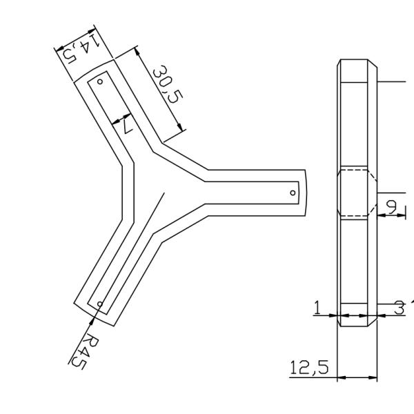 High temperature Resistance Refractory Alumina Ceramic Kiln Stilts