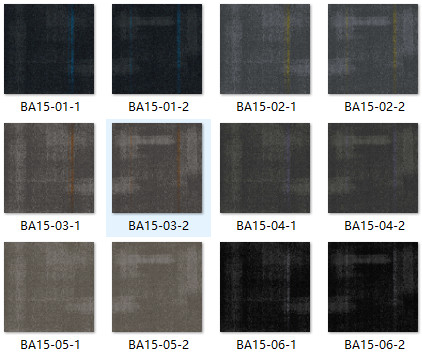 DIY Size Grey Commercial Modular Carpet For Residential Commercial Squares Flooring Use